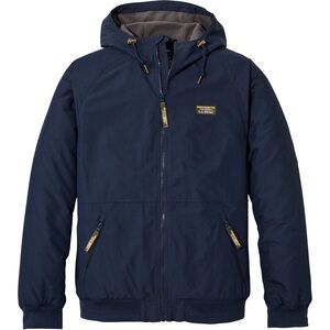 L.L. Bean Men's Dark Blue Windbreaker